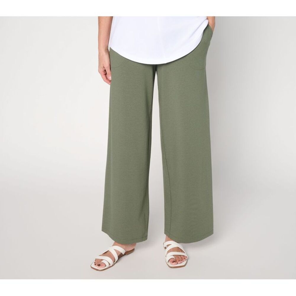 Denim & Co. Women's Pants Sz XL Tall Make Your Selection: Beach Green